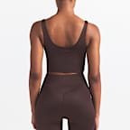 Brassière à encolure dégagée NikeSKIMS Shine pour femme