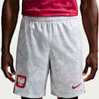 Poland 2026 Stadium Home Men's Nike Dri-FIT Football Replica Shorts