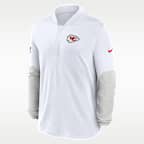 Kansas City Chiefs Feel The Pressure Men's Nike Dri-FIT NFL 1/2-Zip Top
