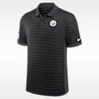 Polo Nike Dri-FIT de la NFL para hombre Pittsburgh Steelers Sideline Victory Stripe