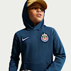 Sudadera con gorro sin cierre de futbol Nike para niño talla grande C.D. Guadalajara Club