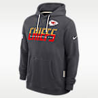 Sudadera con gorro sin cierre Nike Dri-FIT de la NFL para hombre Kansas City Chiefs Sideline Standard Issue