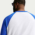 Playera de manga 3/4 raglán para hombre Nike Sportswear Club