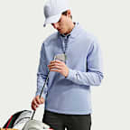 Playera de golf de medio cierre Nike Velocity Therma-FIT para hombre