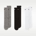 Nike Everyday Lightweight Training Crew Socks (3 Pairs)