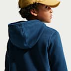 Sudadera con gorro sin cierre de futbol Nike para niño talla grande C.D. Guadalajara Club