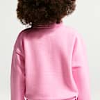 Nike Sportswear Little Kids' Studio Fleece Half-Zip and Pants Set