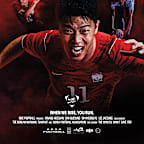 Póster Nike de 56 x 71 cm Korea