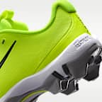 Tacos de fútbol para niños grandes Nike Vapor Shark 3