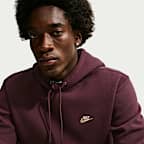 Sudadera con gorro sin cierre de tejido Fleece para hombre Nike Club