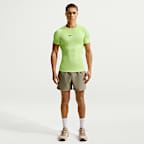 Playera de fitness ajustada de manga corta Dri-FIT para hombre Nike Pro