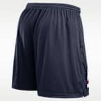 Shorts universitarios Nike Dri-FIT reversibles para hombre Arizona Courtside