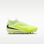 Nike Jr. Phantom 6 High Academy Older Kids' Multi-Ground Football Boot