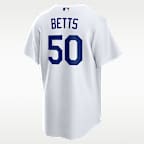 Jersey Nike de la MLB Replica para hombre Mookie Betts Los Angeles Dodgers