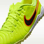 Nike Jr. Tiempo Legend 10 Academy 小/大童人工短草草皮低筒足球鞋