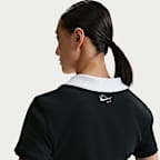 나이키 스포츠웨어 여성 반팔 폴로 크롭 탑