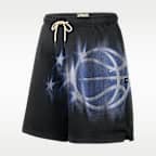 Shorts de básquetbol de tejido Fleece para hombre Orlando Magic Standard Issue