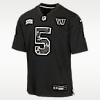 Jayden Daniels Washington Commanders Salute to Service Big Kids' Nike NFL Game Jersey