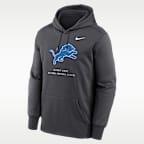Detroit Lions Men's Nike Therma NFL Pullover Hoodie