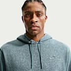 Sudadera con gorro de tejido Fleece prelavada para hombre Nike Sportswear Club