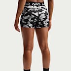Shorts de ciclismo estampados de tiro medio de 8 cm para mujer Nike Pro