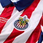Jersey de futbol Nike Dri-FIT Replica del C.D. Guadalajara local 2026/27 Stadium para niños talla grande