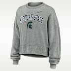 Michigan State Phoenix Arch Women's Nike College Pullover Crew