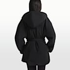 NikeSKIMS Woven Nylon Women's Wrap Coat