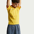 Shorts de básquetbol de malla Dri-FIT para niños talla grande Caitlin Clark