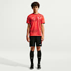 Turquía 2026 Pre-Match Camiseta de fútbol de manga corta para antes del partido Nike Dri-FIT - Hombre