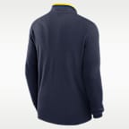 West Virginia Victory Men's Nike Dri-FIT College 1/2-Zip Long-Sleeve Top