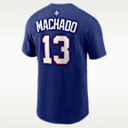 Manny Machado Dominican Republic National Baseball Team 2026 World Baseball Classic Men's Nike T-Shirt