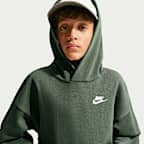 Sudadera con gorro oversized para niños talla grande Nike Sportswear Club Fleece