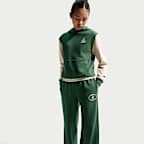 Nike Sportswear Club Older Kids' French Terry Open-Hem Trousers