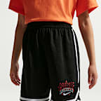 Shorts de básquetbol Dri-FIT para niño talla grande Nike DNA