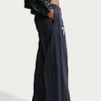 Nike Studio Fleece Medium Weight Women's Mid-Rise Wide-Leg Trousers