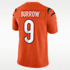 Joe Burrow Cincinnati Bengals Men's Nike Dri-FIT NFL Limited Jersey