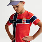 Norway 2026 Stadium Home Big Kids' Nike Dri-FIT Soccer Replica Jersey