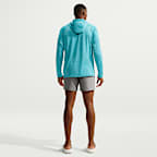 Playera con gorro de manga larga Dri-FIT UV para hombre Nike Swim Hydroguard Essential