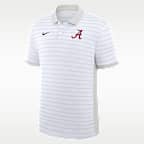 Alabama Sideline Victory Stripe Men's Nike Dri-FIT College Polo