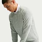 나이키 테일러드 퍼포먼스 남성 크루넥 골프 크루넥 탑