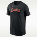 San Francisco Giants Alternate Wordmark Men's Nike MLB T-Shirt