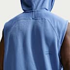 Nike N.A.C. Dri-FIT ærmeløs træningshættetrøje i fleece til mænd