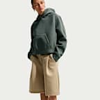 Nike Pregame Fleece Pantalón corto oversize de talle medio - Mujer
