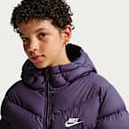 Kurtka puchowa o luźnym kroju dla dużych dzieci Therma-Fit Nike Sportswear All Day Play