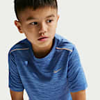 Nike Miler Big Kids' Dri-FIT Short-Sleeve Top
