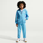 Conjunto de 2 piezas Club de cierre completo para niños talla pequeña Nike