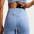 Nike Universa Women's High-Waisted 7/8 Leggings with No Front Seam