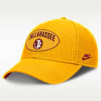 Gorra universitaria Nike Dri-FIT ajustable y con estructura A-Frame para hombre Florida State Legacy Letter & Location Rise