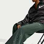 Nike Studio Fleece Medium Weight Women's Mid-Rise Wide-Leg Pants